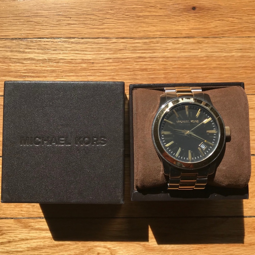 Michael Kors two-tone women’s watch